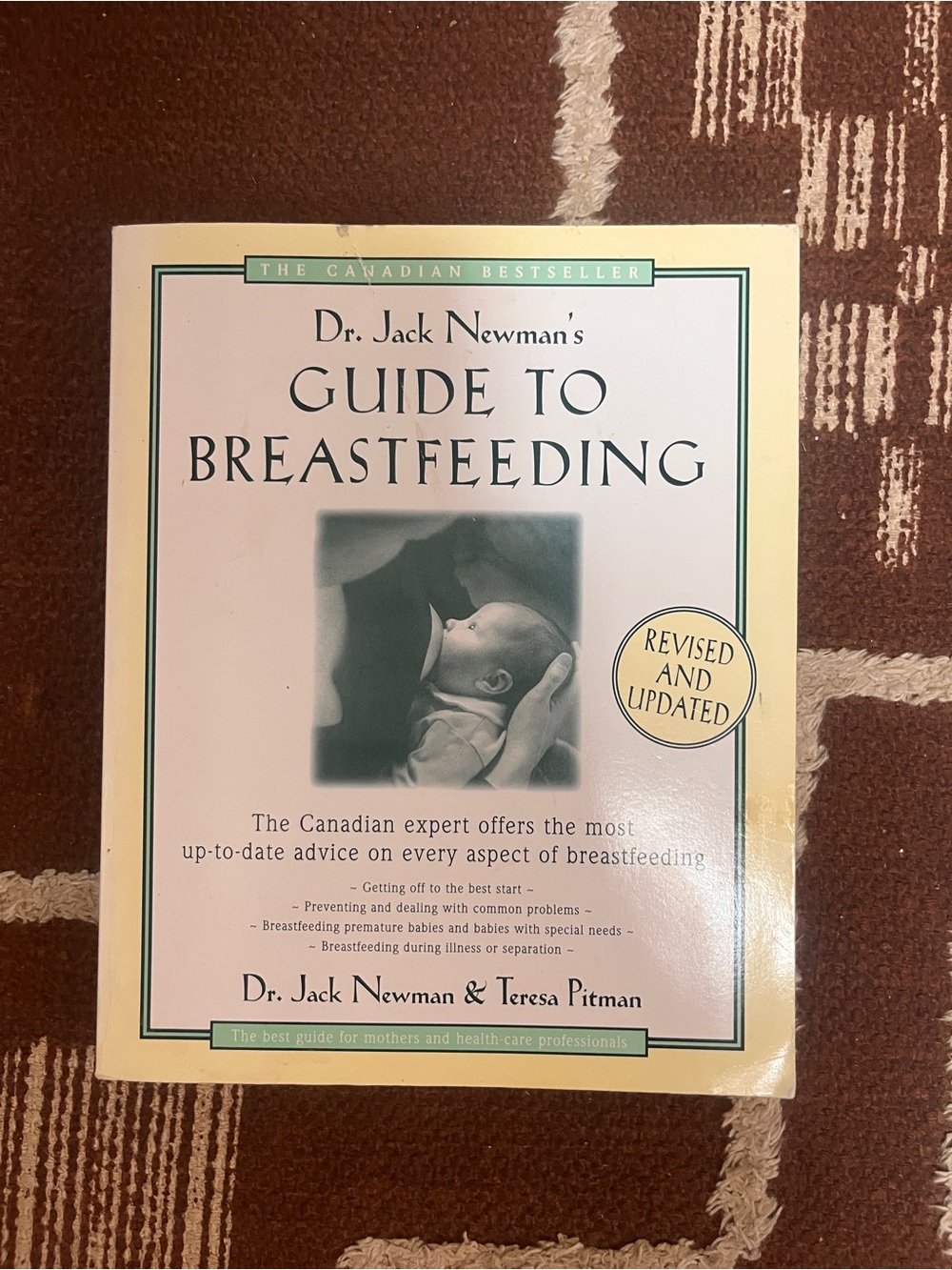 Dr. Jack Newman's Guide to Breastfeeding - Cream/Green Cover